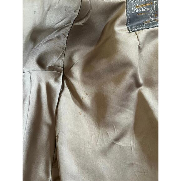 Vintage Mink Fur Cropped Shoulder Stole Wrap - Picture 9 of 16